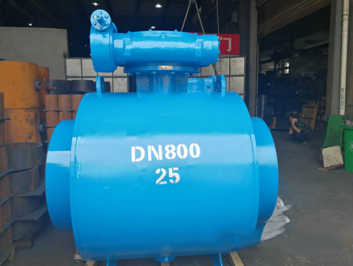 我公司沪工阀门质量稳定的全焊接球阀再次赢得了用户的信赖和好评