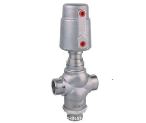 气动三通调节阀